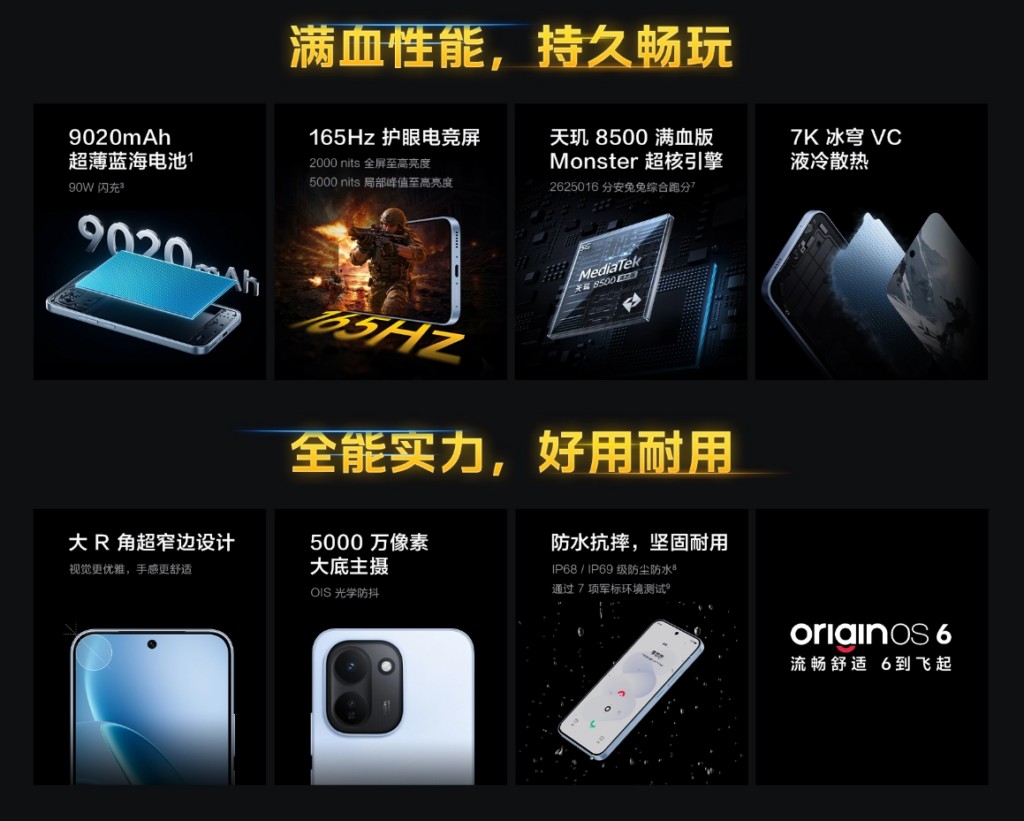 iQOO Z11 ra mắt tại Trung Quốc với pin 9.020mAh v&agrave; chip Dimensity 8500 - Ảnh 2.