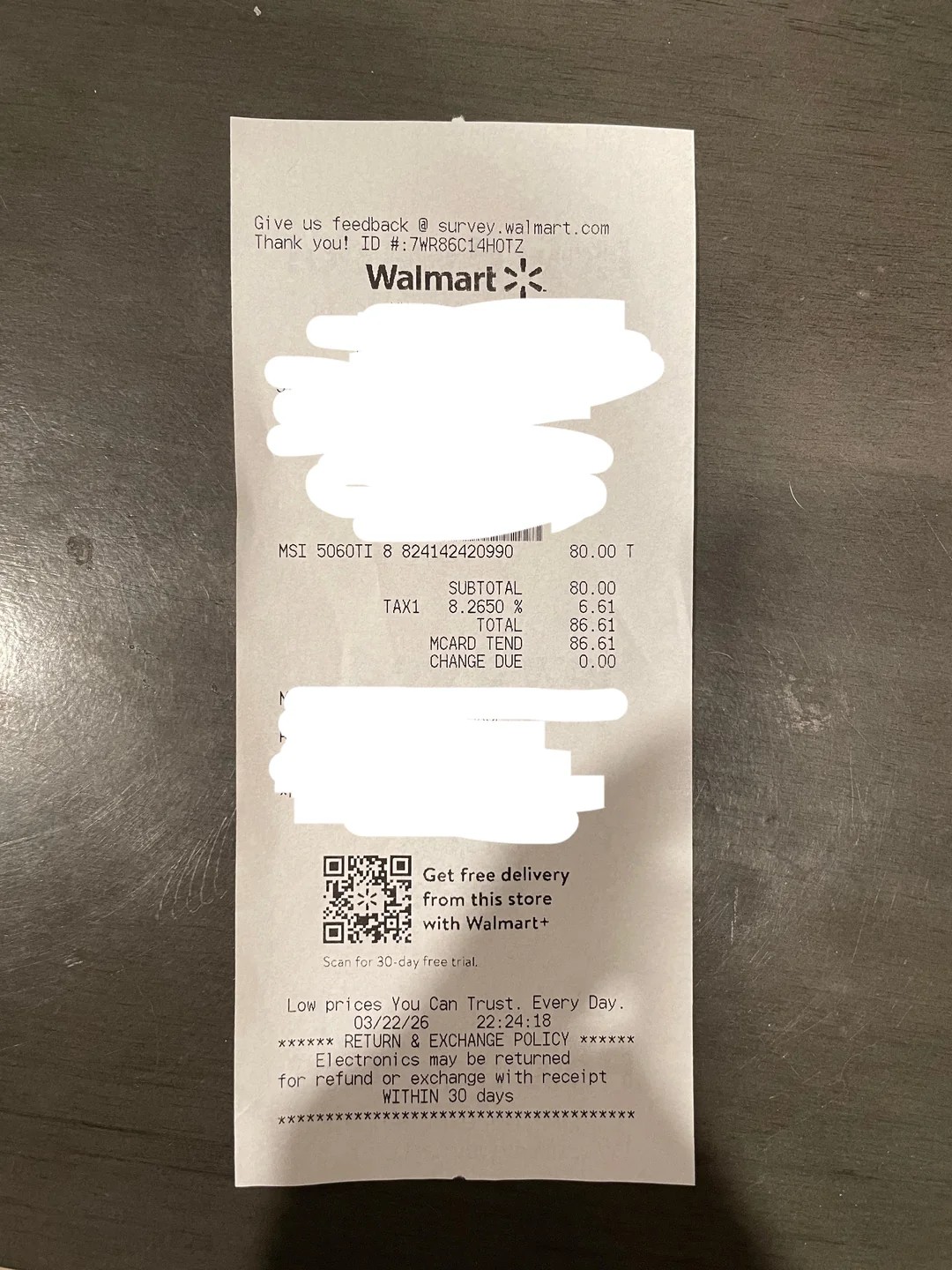 Người d&ugrave;ng mua được MSI RTX 5060 Ti Ventus 2X với gi&aacute; chỉ 80 USD tại Walmart - Ảnh 4.