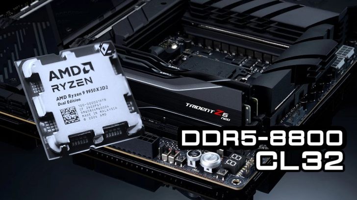 ASUS ROG Crosshair X870E APEX c&ugrave;ng Ryzen 9 9950X3D2 đạt DDR5-8800 MT/s, nhưng con số CL32 mới l&agrave; thứ khiến giới &eacute;p xung thực sự ngỡ ng&agrave;ng - Ảnh 1.