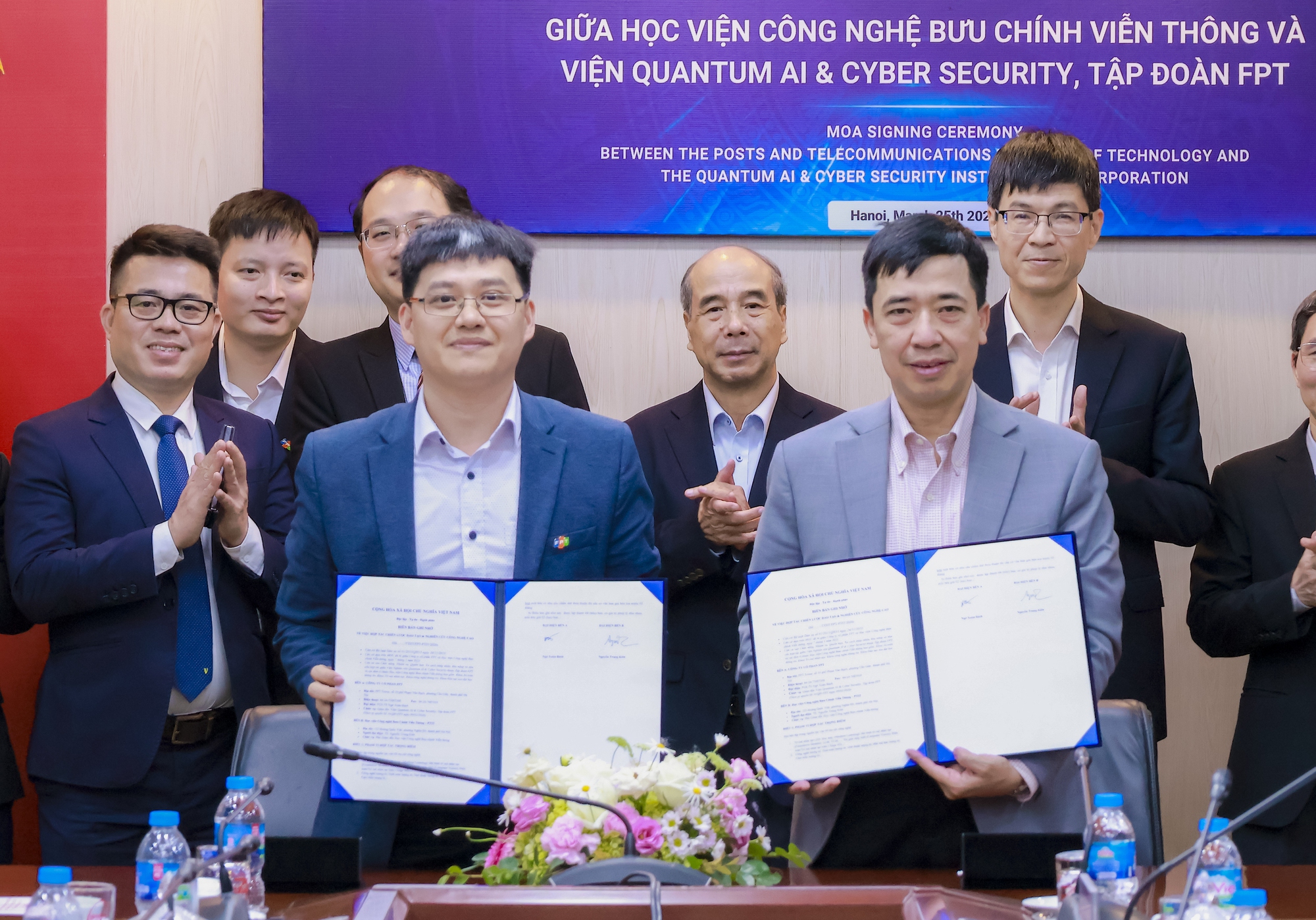 Một trường đại học Việt Nam bắt tay doanh nghiệp c&ocirc;ng nghệ đ&agrave;o tạo AI, lượng tử v&agrave; an ninh mạng- Ảnh 2.