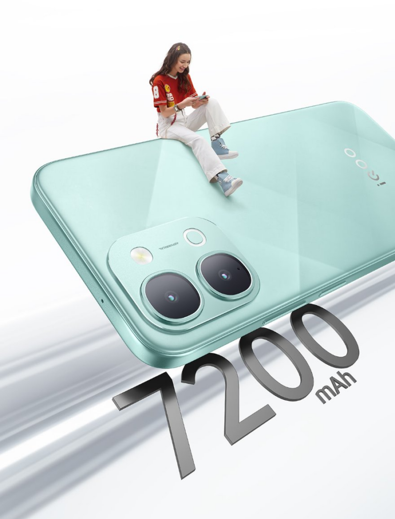 iQOO Z11x lộ diện trước giờ G: Pin 7.200mAh &ldquo;khủng&rdquo; nhất ph&acirc;n kh&uacute;c, sạc nhanh 44W, Dimensity 7400 Turbo, gi&aacute; dưới 23.000 Rupee- Ảnh 2.