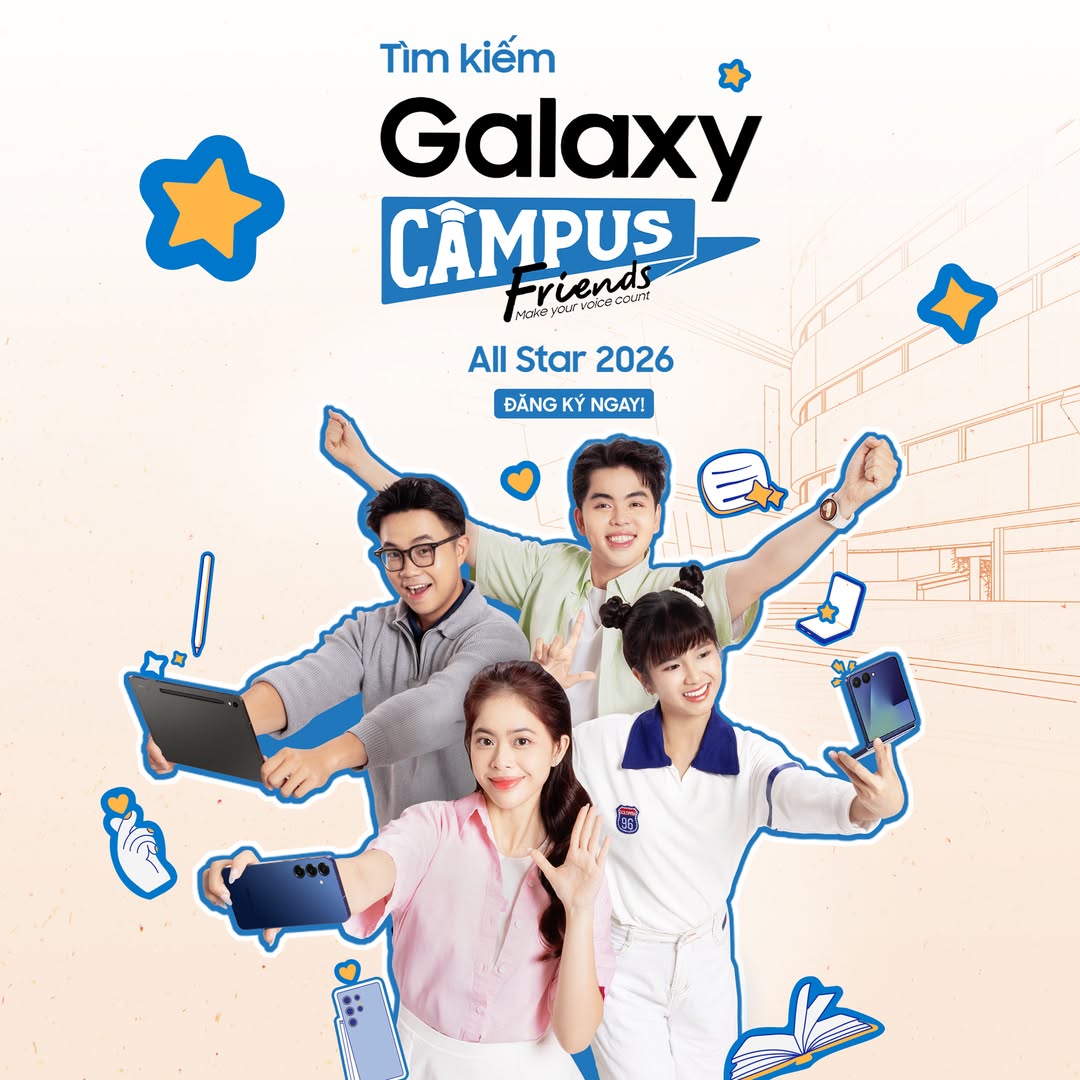 Galaxy Campus Friends m&ugrave;a 3 khởi động: Cuộc chơi &ldquo;All Star&rdquo; d&agrave;nh cho Gen Z đ&atilde; được n&acirc;ng tầm - Ảnh 1.