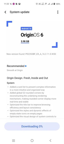 iQOO Z9 v&agrave; Z9x bắt đầu nhận Android 16 với OriginOS 6, loạt t&iacute;nh năng hệ thống mới được k&iacute;ch hoạt- Ảnh 2.