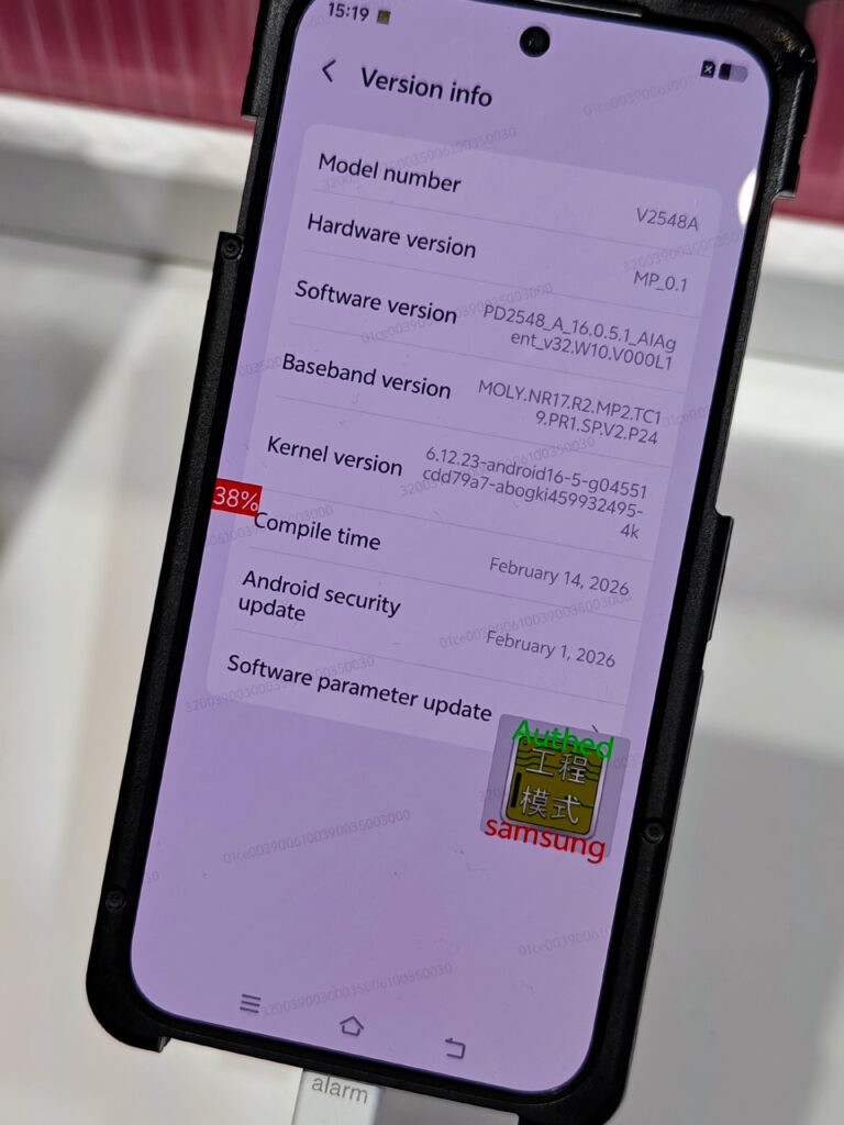 Lộ diện smartphone vivo pin 7.000mAh tại MWC 2026, c&oacute; thể l&agrave; X300 Max với chip Dimensity 9500 - Ảnh 2.