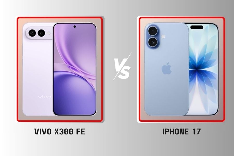 So k&egrave; iPhone 17 v&agrave; Vivo X300 FE: hai flagship nhỏ gọn gi&aacute; dưới khoảng 21 triệu đồng kh&aacute;c nhau thế n&agrave;o?- Ảnh 1.