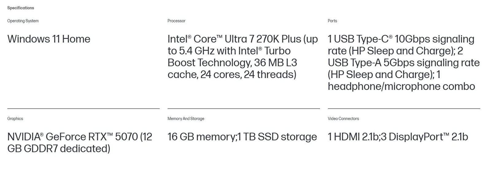 CPU Intel Core Ultra 7 270K Plus Arrow Lake Refresh lộ diện tr&ecirc;n PC gaming HP- Ảnh 3.