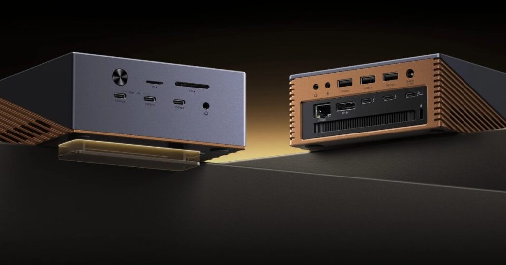 UGREEN ra mắt hai dock Thunderbolt 5 mới, t&iacute;ch hợp SSD v&agrave; sạc nhanh cho laptop- Ảnh 2.