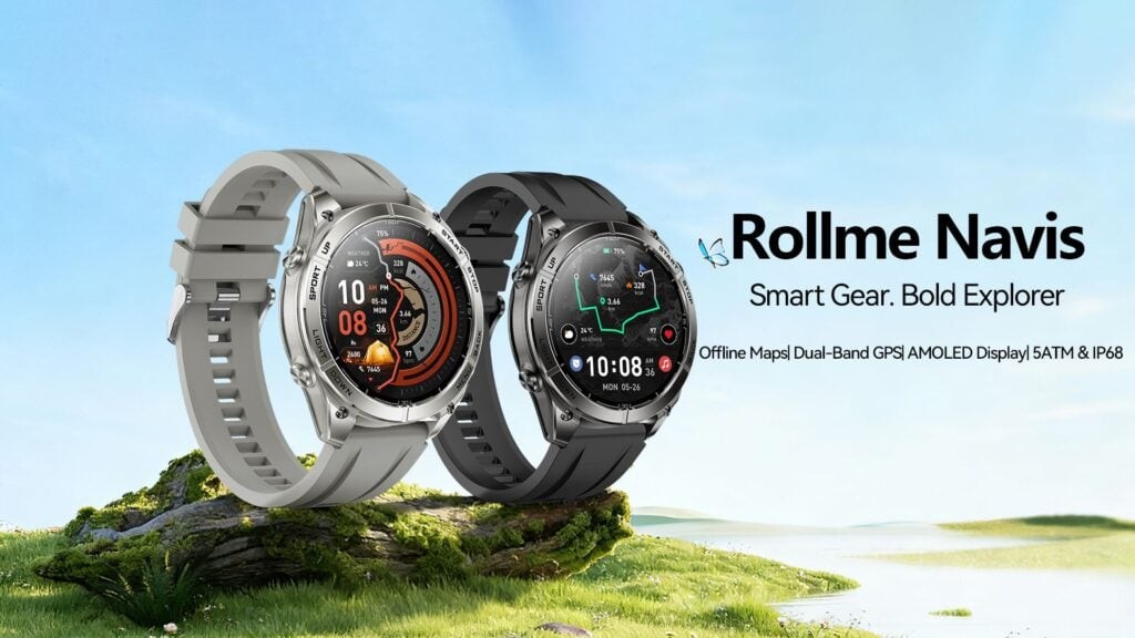 Rollme Navis ra mắt: Đồng hồ th&ocirc;ng minh GPS k&eacute;p, AI, gi&aacute; hơn 2 triệu đồng- Ảnh 1.