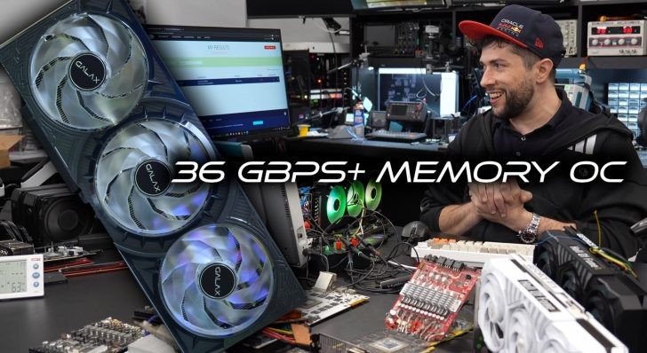 Nh&oacute;m Teclab ph&aacute; vỡ giới hạn xung nhịp bộ nhớ GPU NVIDIA RTX 50, đạt tốc độ 36 Gbps - Ảnh 1.