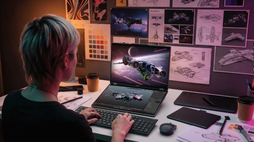 Lenovo ra mắt laptop &yacute; tưởng 3D kh&ocirc;ng k&iacute;nh, mở ra kỷ nguy&ecirc;n s&aacute;ng tạo nội dung mới - Ảnh 1.