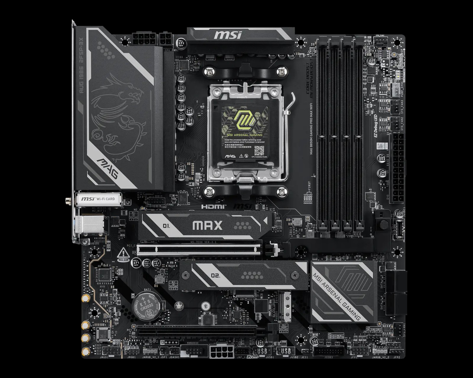 MSI ra mắt bo mạch chủ MAG B850M Gaming PRO MAX, t&iacute;ch hợp c&ocirc;ng nghệ &eacute;p xung OC Engine - Ảnh 3.