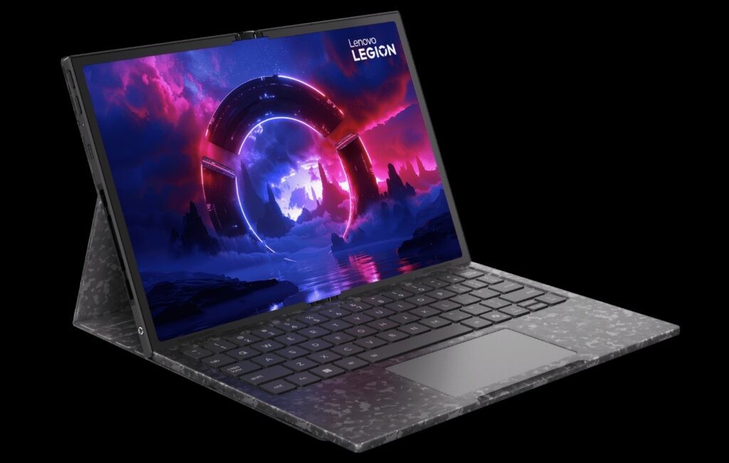 Lenovo h&eacute; lộ Legion Go Fold Concept, PC chơi game m&agrave;n h&igrave;nh gập đa chế độ tại MWC 2026- Ảnh 5.