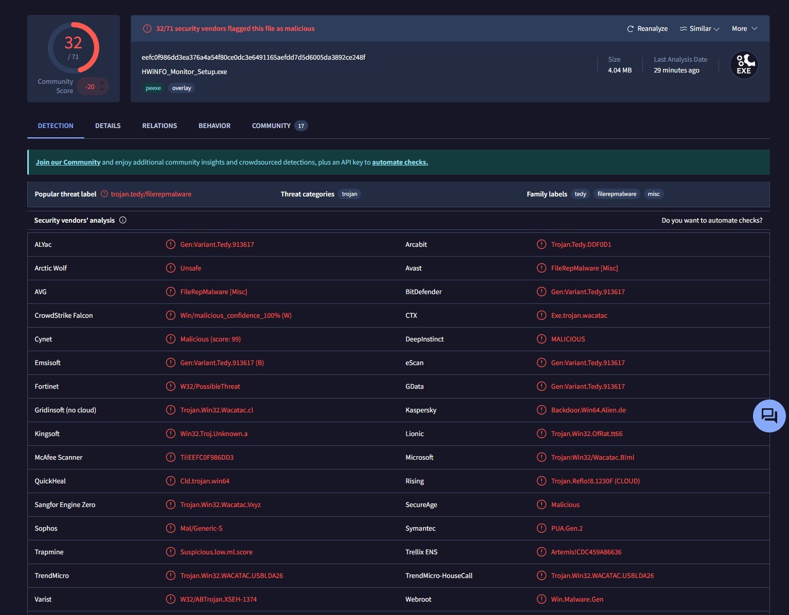 Trang web CPUID bị hack, file HWMonitor v&agrave; CPU-Z tải về chứa m&atilde; độc - Ảnh 2.