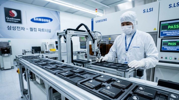 Samsung chưa đạt chuẩn đ&uacute;c chip, Qualcomm ở lại TSMC th&ecirc;m một năm - Ảnh 1.