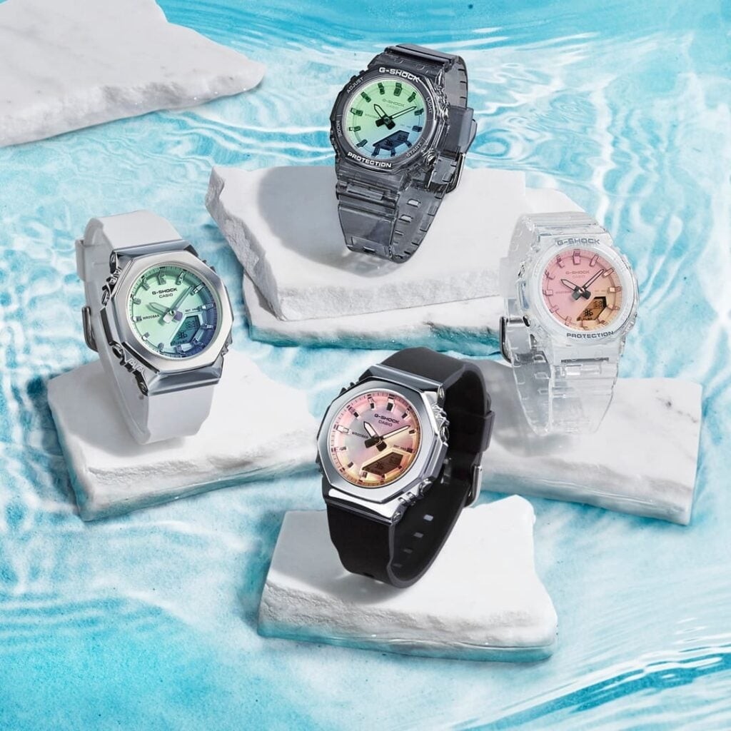 Casio ra G-Shock Summer Resort 2026, mặt k&iacute;nh đổi m&agrave;u theo g&oacute;c nh&igrave;n - Ảnh 1.