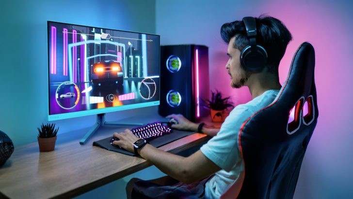 Philips ra m&agrave;n h&igrave;nh gaming 240 Hz với đ&egrave;n RGB AI, gi&aacute; khoảng 5,6 triệu đồng - Ảnh 1.
