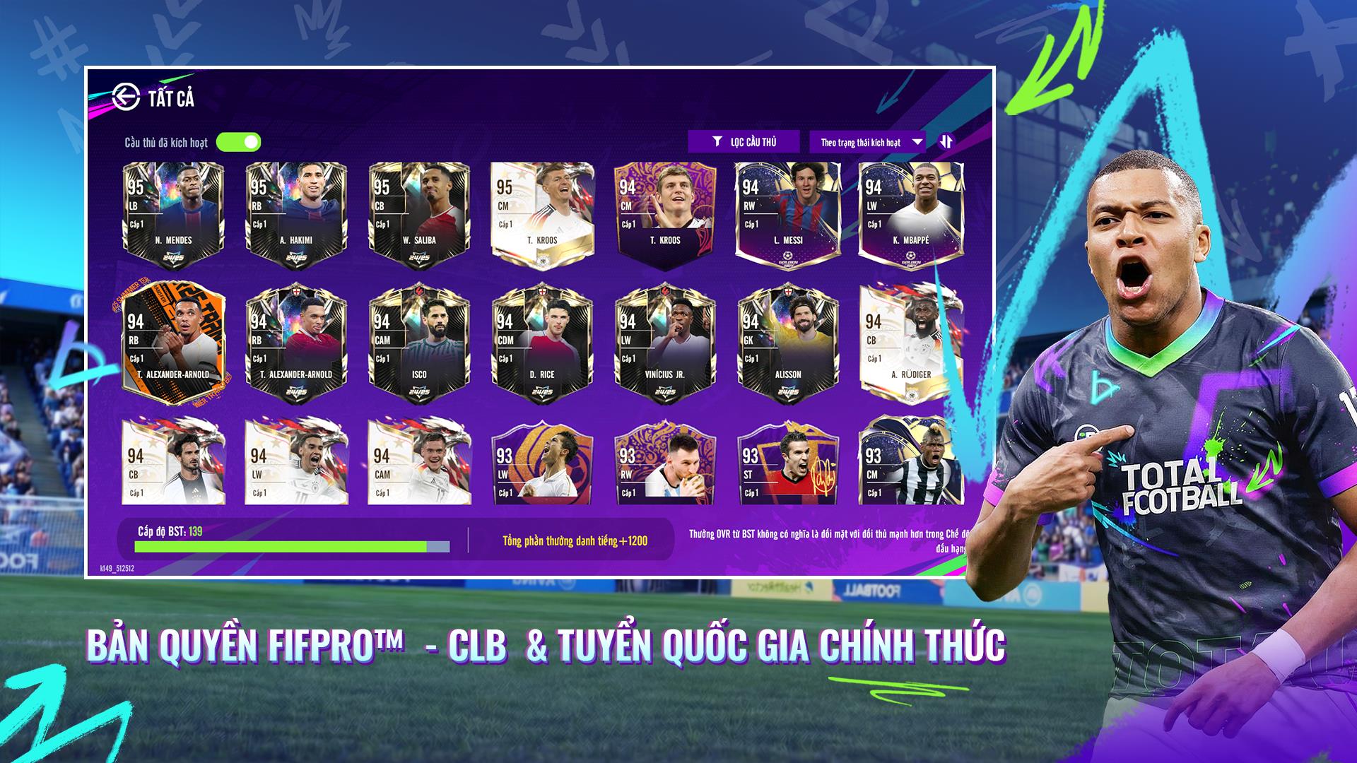 VNGGAMES sẽ phát hành siêu phẩm Total Football VNG tại Đông Nam Á vào ngày 22.4 - Ảnh 2. VNGGAMES sẽ phát hành siêu phẩm Total Football VNG tại Đông Nam Á vào ngày 22.4 - Ảnh 2.