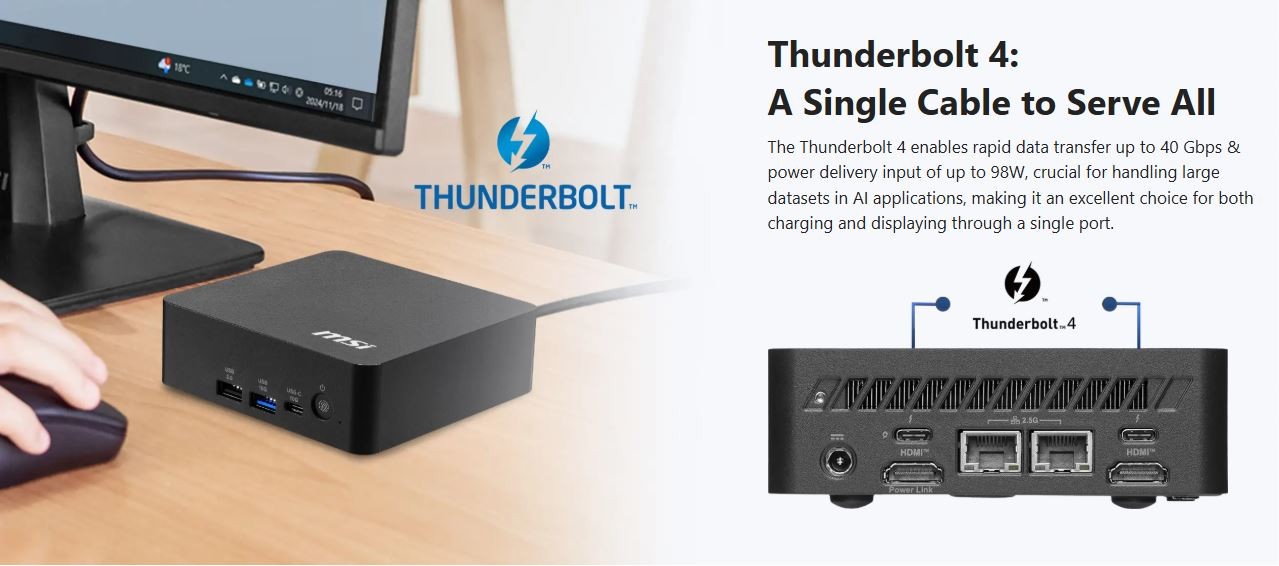 MSI ra mắt mini PC siêu nhỏ gọn, dùng chip Intel Panther Lak, giá từ 15 triệu đồng- Ảnh 4.