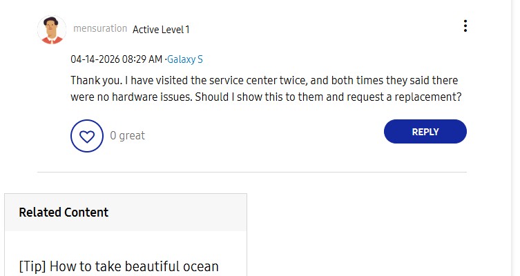 Camera Galaxy S26 Ultra gặp lỗi: bảo h&agrave;nh n&oacute;i b&igrave;nh thường, kỹ sư Samsung n&oacute;i phải thay- Ảnh 2.