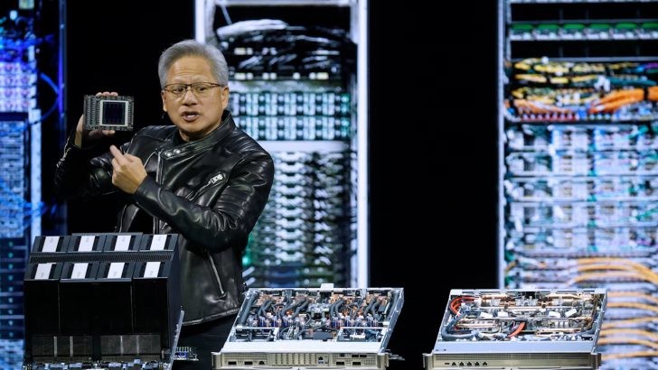 NVIDIA bỏ xa đối thủ 9 lần trong b&agrave;i kiểm tra AI Jensen Huang gọi l&agrave; "khắt khe nhất", v&agrave; l&yacute; do kh&ocirc;ng phải chip Blackwell mới- Ảnh 1.