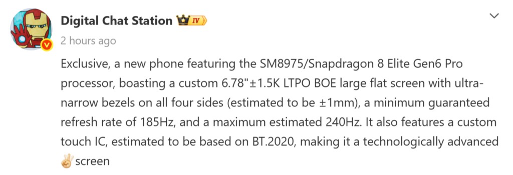 OnePlus 16 lộ pin 9.000 mAh, m&agrave;n h&igrave;nh phẳng viền si&ecirc;u mỏng ra mắt th&aacute;ng 10 - Ảnh 1.