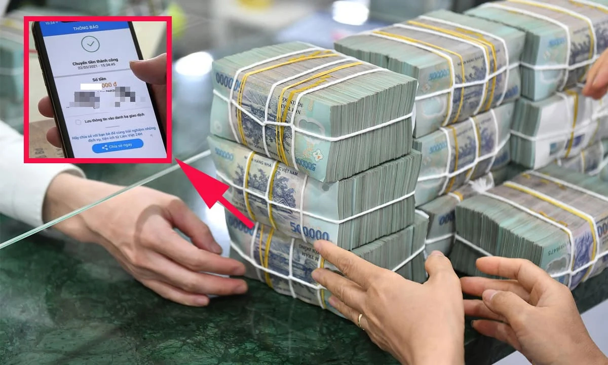 Phong tỏa t&agrave;i khoản ng&acirc;n h&agrave;ng, phạt tới 500 triệu nếu nhận, chuyển tiền c&oacute; nội dung sau- Ảnh 1.