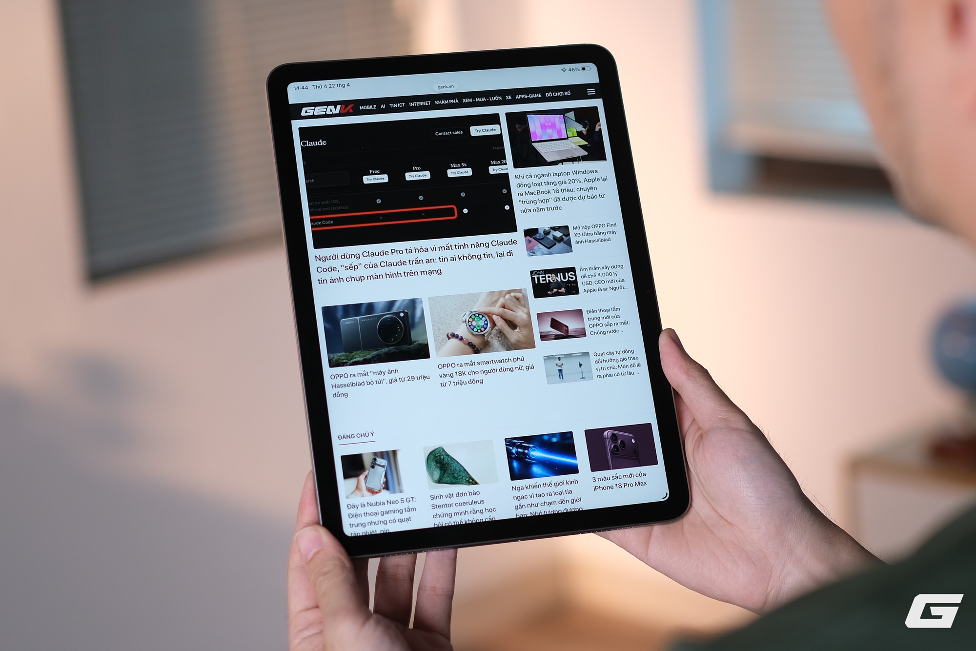 Tr&ecirc;n tay iPad Air M4: Giữ nguy&ecirc;n gần như mọi thứ, nhưng RAM 12GB v&agrave; chip M4 mới l&agrave; l&yacute; do đ&aacute;ng n&acirc;ng cấp- Ảnh 7.