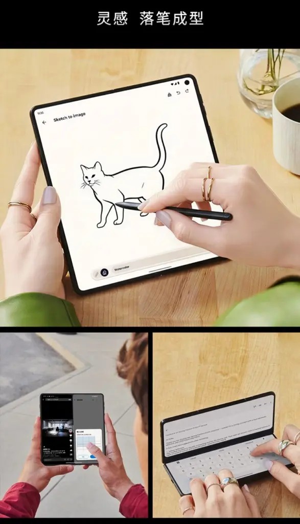 Motorola Razr Fold ra mắt: lần đầu gập kiểu s&aacute;ch, thậm ch&iacute; c&ograve;n c&oacute; cả b&uacute;t - Ảnh 2.