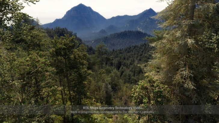 The Witcher 4 lần đầu tr&igrave;nh diễn rừng si&ecirc;u thực, NVIDIA h&eacute; lộ c&ocirc;ng nghệ RTX mới - Ảnh 1.