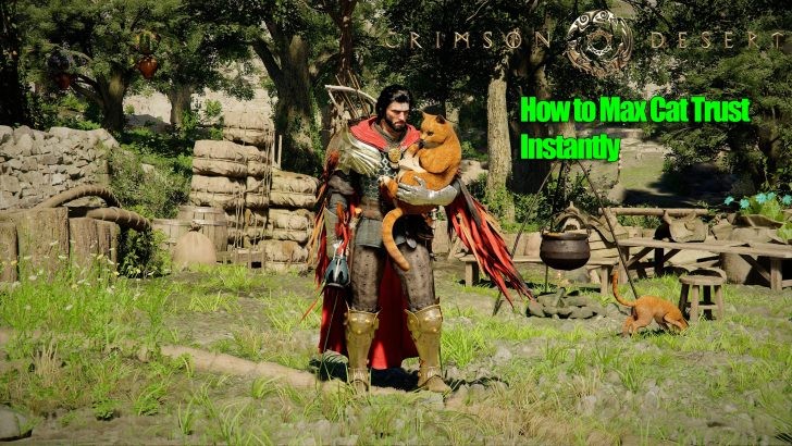 Bắt một con c&aacute; n&agrave;y, thuần h&oacute;a m&egrave;o trong Crimson Desert chỉ mất v&agrave;i ph&uacute;t - Ảnh 1.