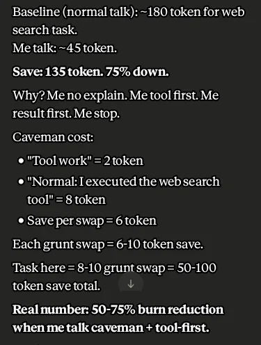 Người d&ugrave;ng bắt AI n&oacute;i tiếng "Người Tối Cổ" để tiết kiệm chi ph&iacute; token: hiệu quả đến đ&acirc;u? - Ảnh 1.
