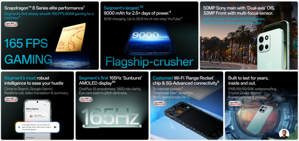 OnePlus Nord 6 ra mắt tại Ấn Độ, gi&aacute; từ khoảng 12 triệu đồng với pin 9000mAh - Ảnh 2.