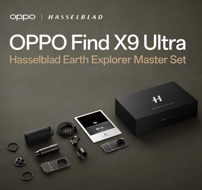 OPPO Find X9 Ultra bán kèm bộ Hasselblad, biến smartphone thành máy ảnh cơ động - Ảnh 1.