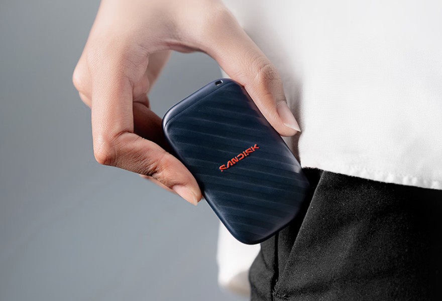 SanDisk ELE: Ổ SSD bỏ t&uacute;i 1TB nhỏ bằng b&agrave;n tay, gi&aacute; hơn 3 triệu đồng - Ảnh 1.