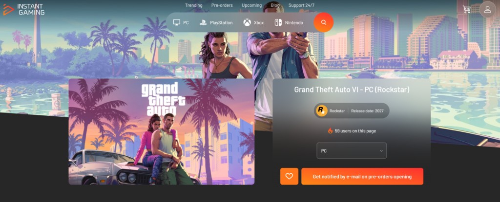 GTA 6 sắp cho đặt trước, gi&aacute; dự kiến 2,5 triệu đồng- Ảnh 1.
