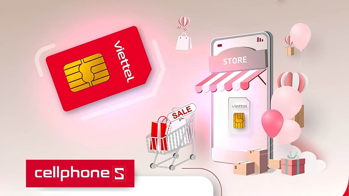 Mua sim Viettel data v&agrave; hỗ trợ chuẩn h&oacute;a VNeID tại CellphoneS - Ảnh 1.