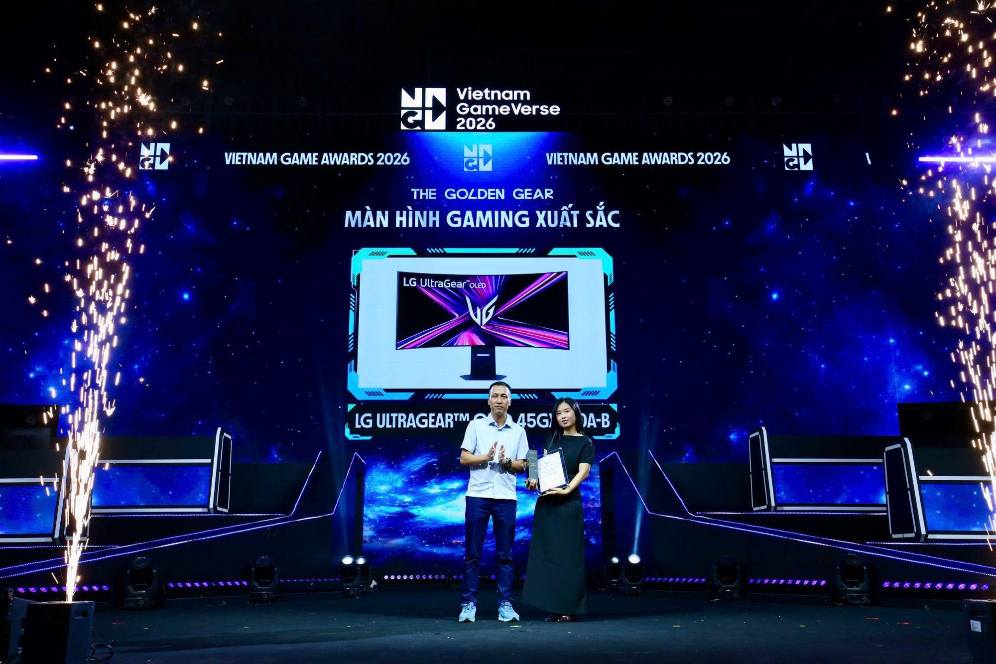 M&agrave;n h&igrave;nh LG OLED Gaming 5K2K được vinh danh tại Vietnam Game Awards 2026 - Ảnh 1.