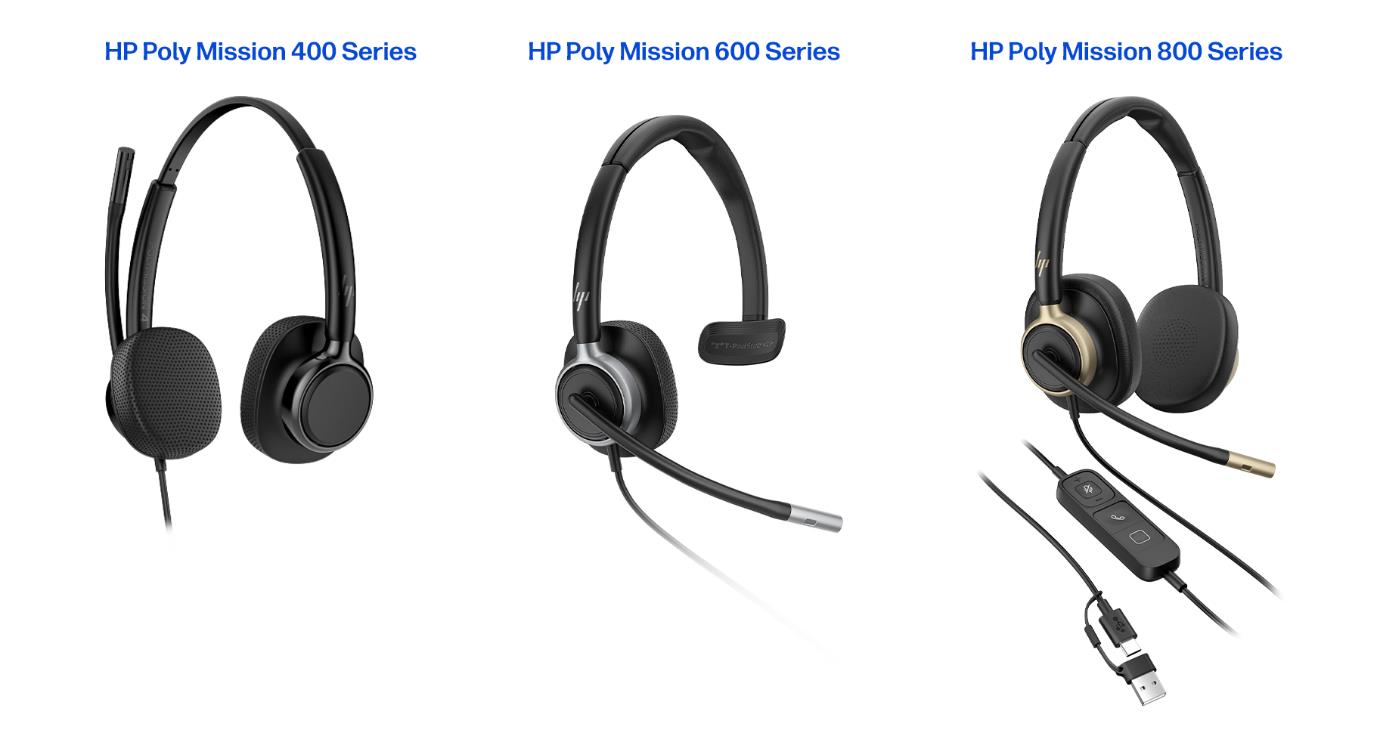 Tai nghe HP Poly Mission - Tối ưu hiệu suất cho nhu cầu nghe - gọi liên tục - Ảnh 2. Tai nghe HP Poly Mission - Tối ưu hiệu suất cho nhu cầu nghe - gọi liên tục - Ảnh 2.
