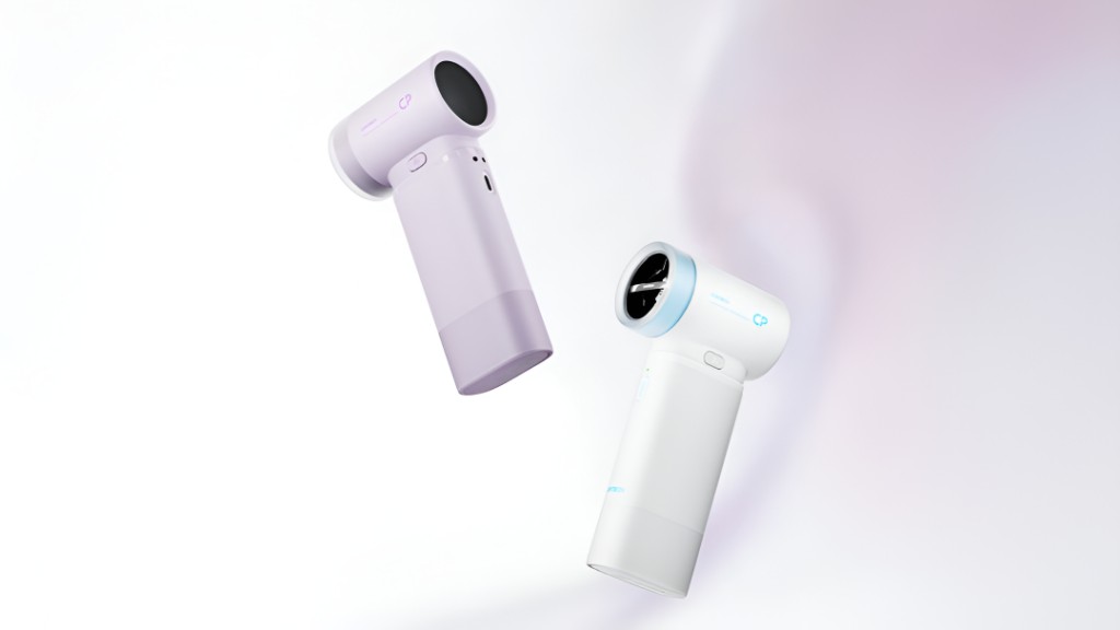 Cuktech b&aacute;n quạt cầm tay ki&ecirc;m pin sạc nhanh, chơi m&ocirc;-đun bằng nam ch&acirc;m - Ảnh 2.