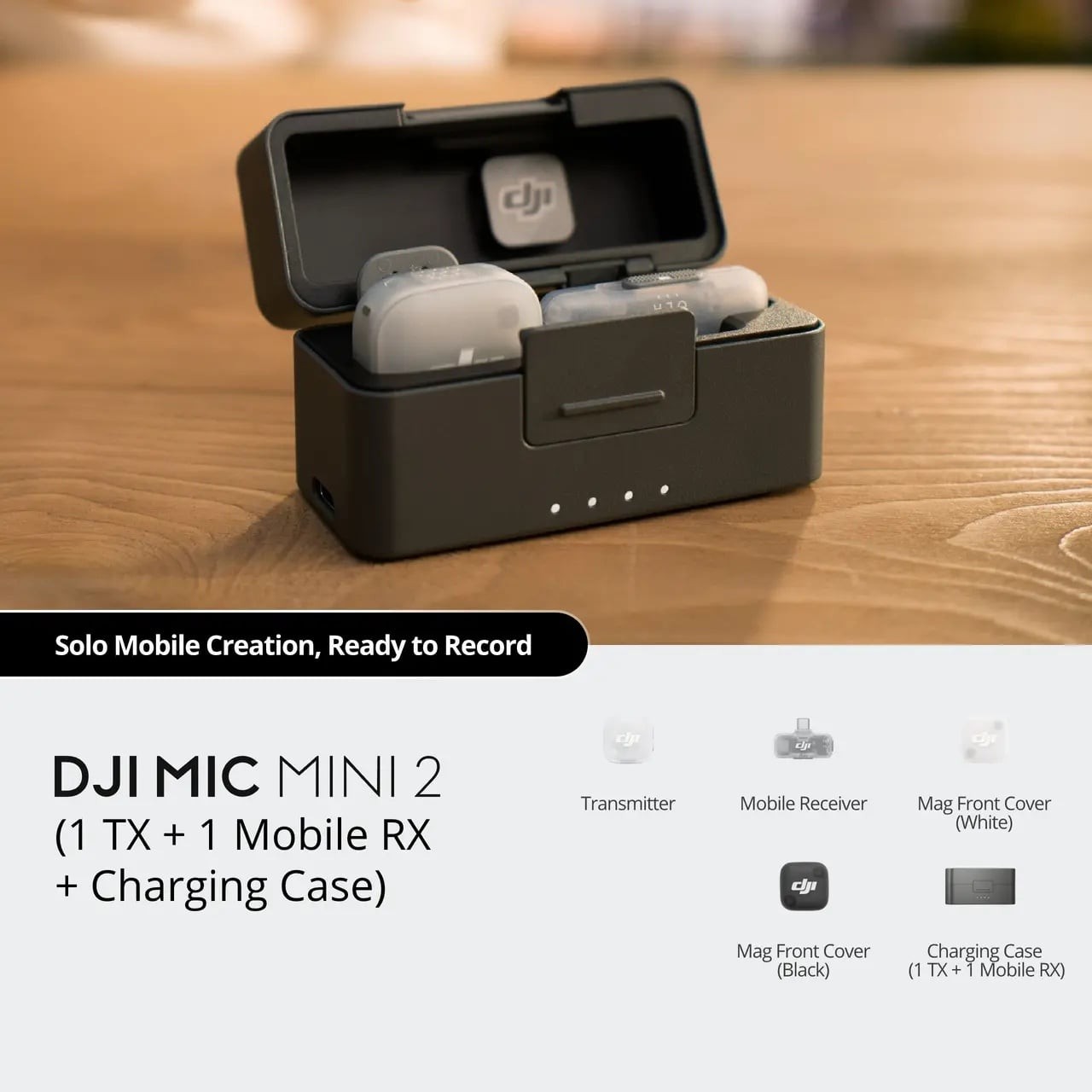 DJI ra Mic Mini 2: MICRO kh&ocirc;ng d&acirc;y 11 g, pin tới 48 giờ - Ảnh 3.