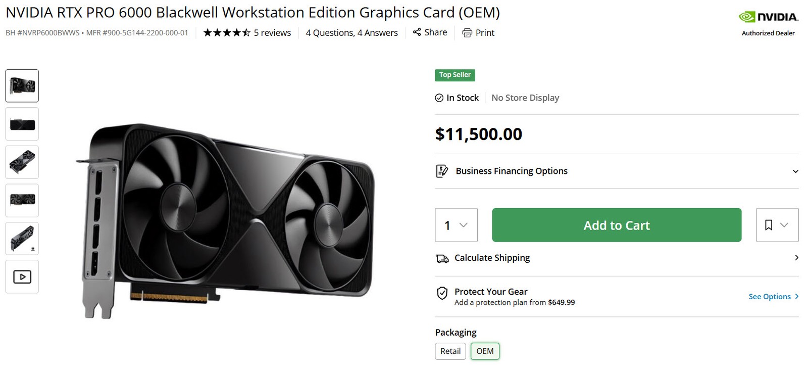 NVIDIA RTX PRO 6000 vượt 262 triệu đồng, giới l&agrave;m AI kh&ocirc;ng ngần ngại xuống tiền - Ảnh 3.