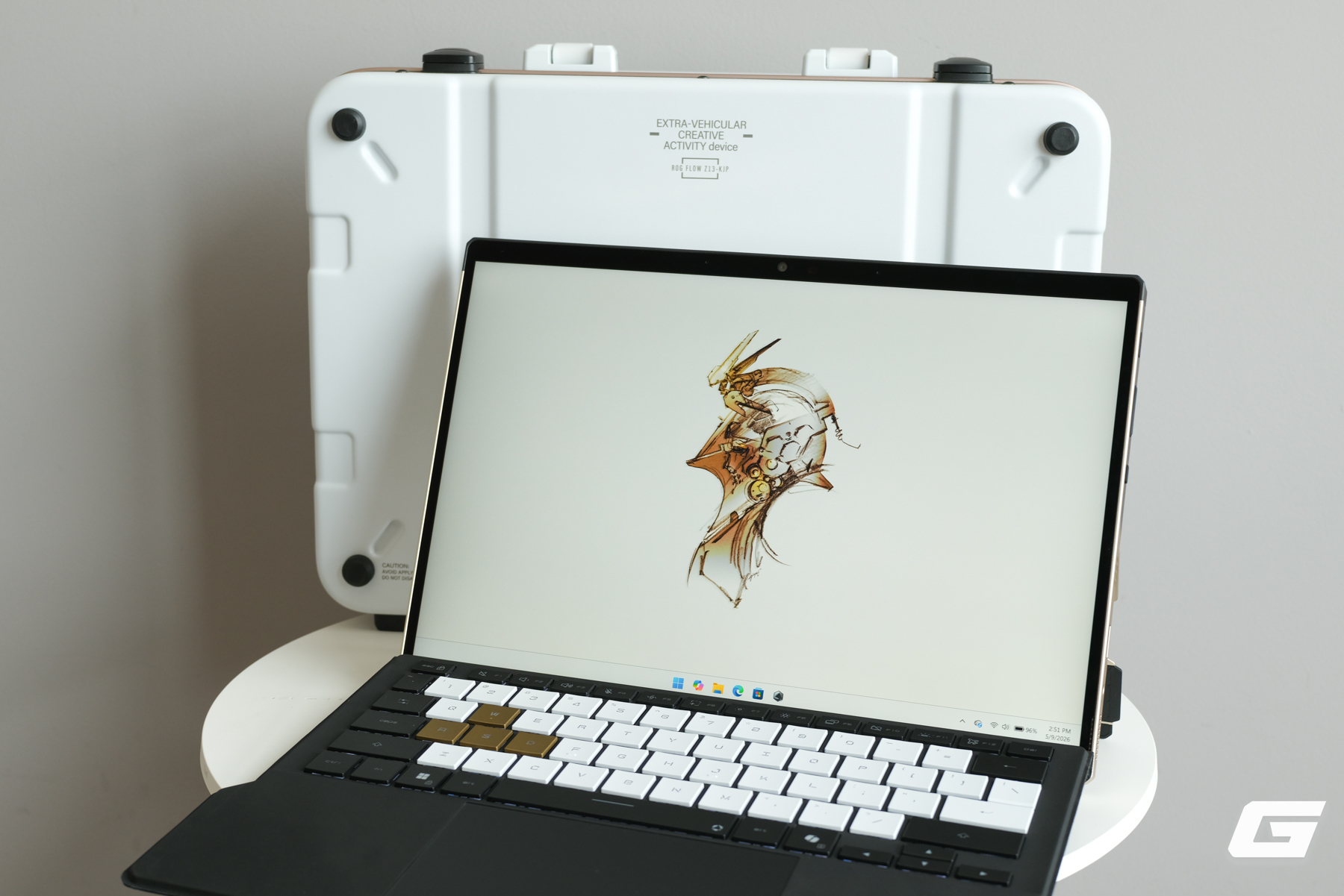 Tr&ecirc;n tay ROG Flow Z13-KJP: Tuyệt t&aacute;c c&ocirc;ng nghệ hơn 100 triệu đồng bước ra từ thế giới Hideo Kojima - Ảnh 32.