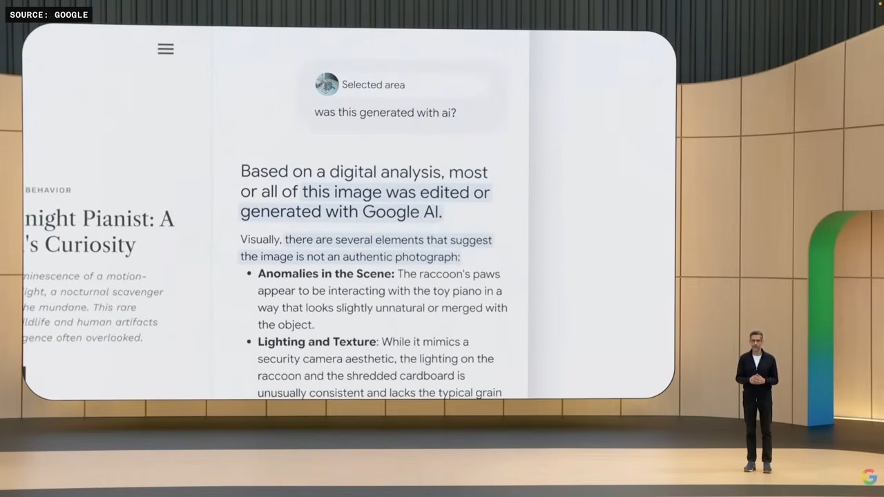 Giữa rừng m&ocirc; h&igrave;nh AI mới tại Google I/O 2026, thứ đ&aacute;ng gi&aacute; nhất lại l&agrave; c&ocirc;ng cụ&hellip; &ldquo;Anti-AI&rdquo; - Ảnh 5.