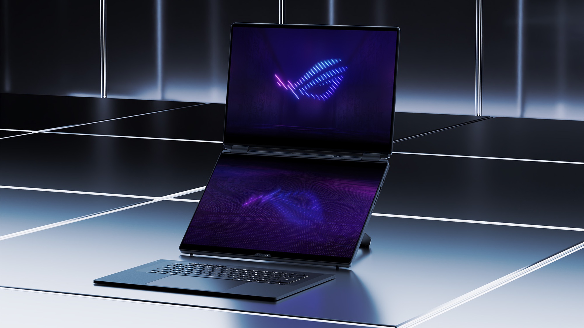 ASUS sắp b&aacute;n laptop gaming &ldquo;2 m&agrave;n h&igrave;nh&rdquo; đầu ti&ecirc;n thế giới tại Việt Nam, gi&aacute; gần 200 triệu đồng - Ảnh 1.