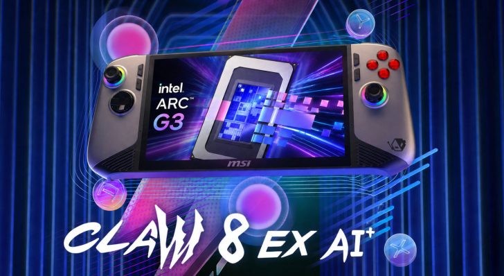 MSI Claw 8 EX AI  lộ gi&aacute; gần 47 triệu, gần gấp đ&ocirc;i thế hệ trước - Ảnh 1.