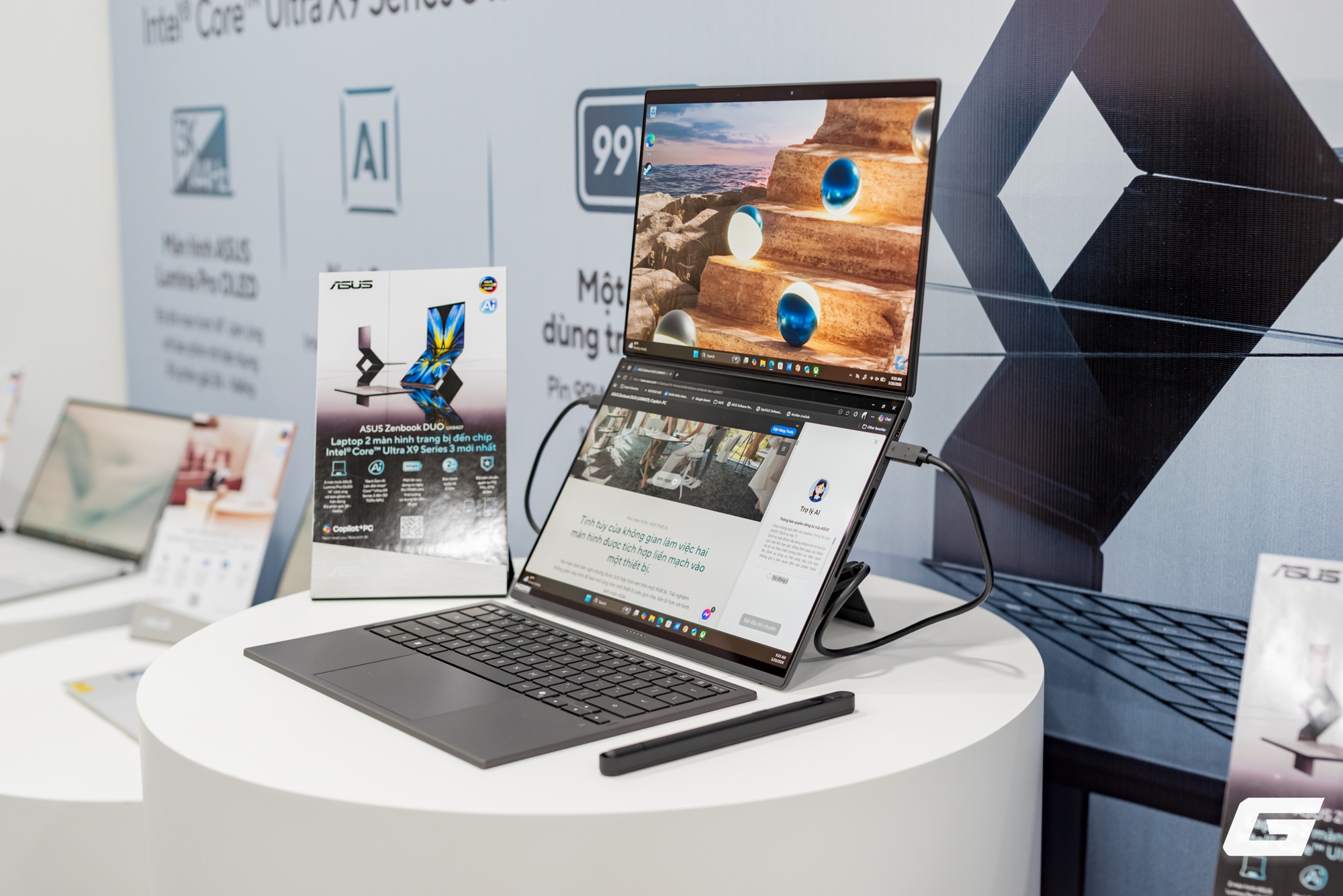 ASUS Zenbook DUO (2026) ch&iacute;nh thức ra mắt: Laptop 2 m&agrave;n h&igrave;nh nay đ&atilde; trưởng th&agrave;nh, mỏng, mạnh v&agrave; thực dụng hơn rất nhiều - Ảnh 15.