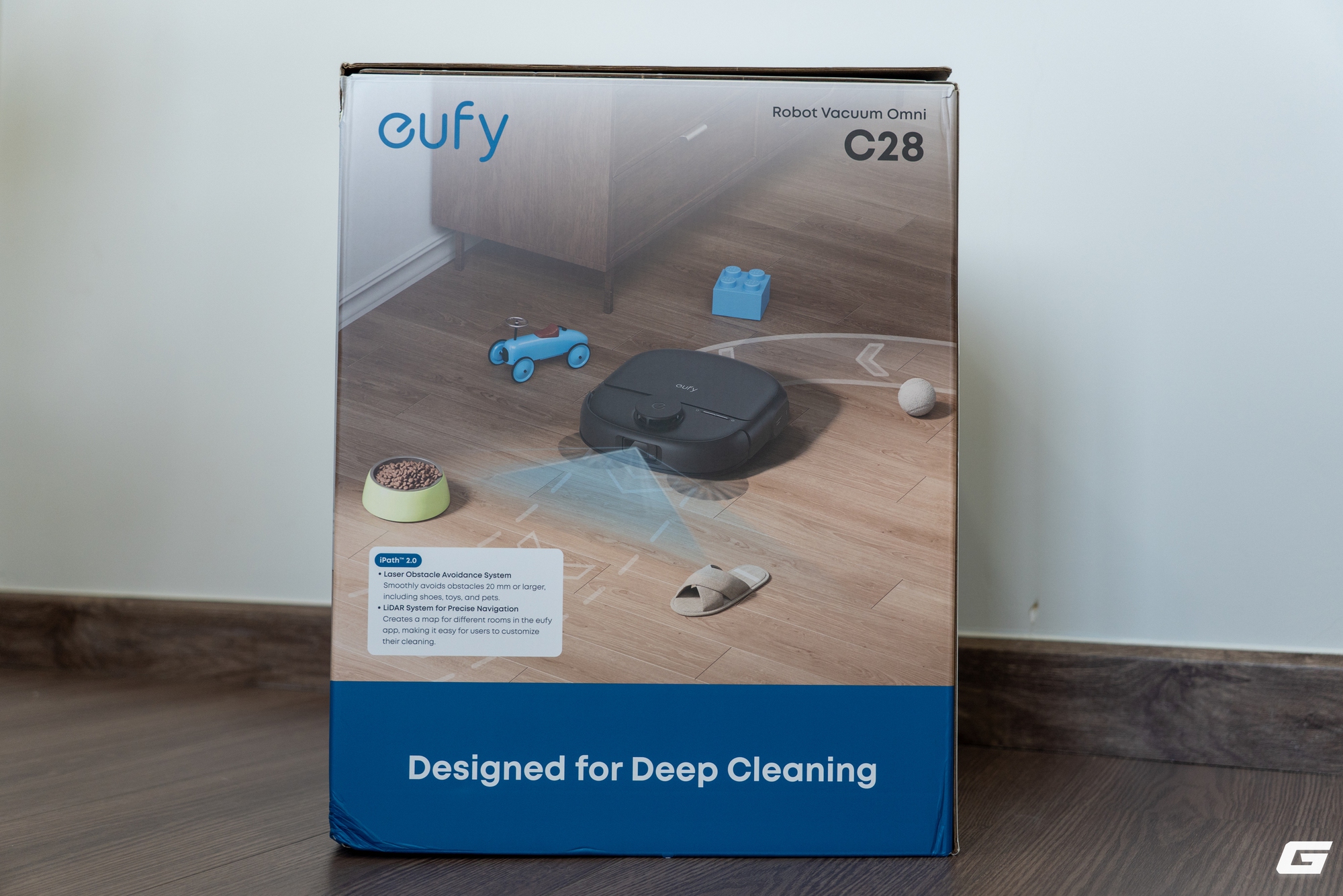 Tr&ecirc;n s&agrave;n eufy Omni C28: Lực h&uacute;t si&ecirc;u mạnh, con lăn lau s&agrave;n kiểu robot ngh&igrave;n đ&ocirc;, gi&aacute; chỉ bằng một nửa - Ảnh 1.