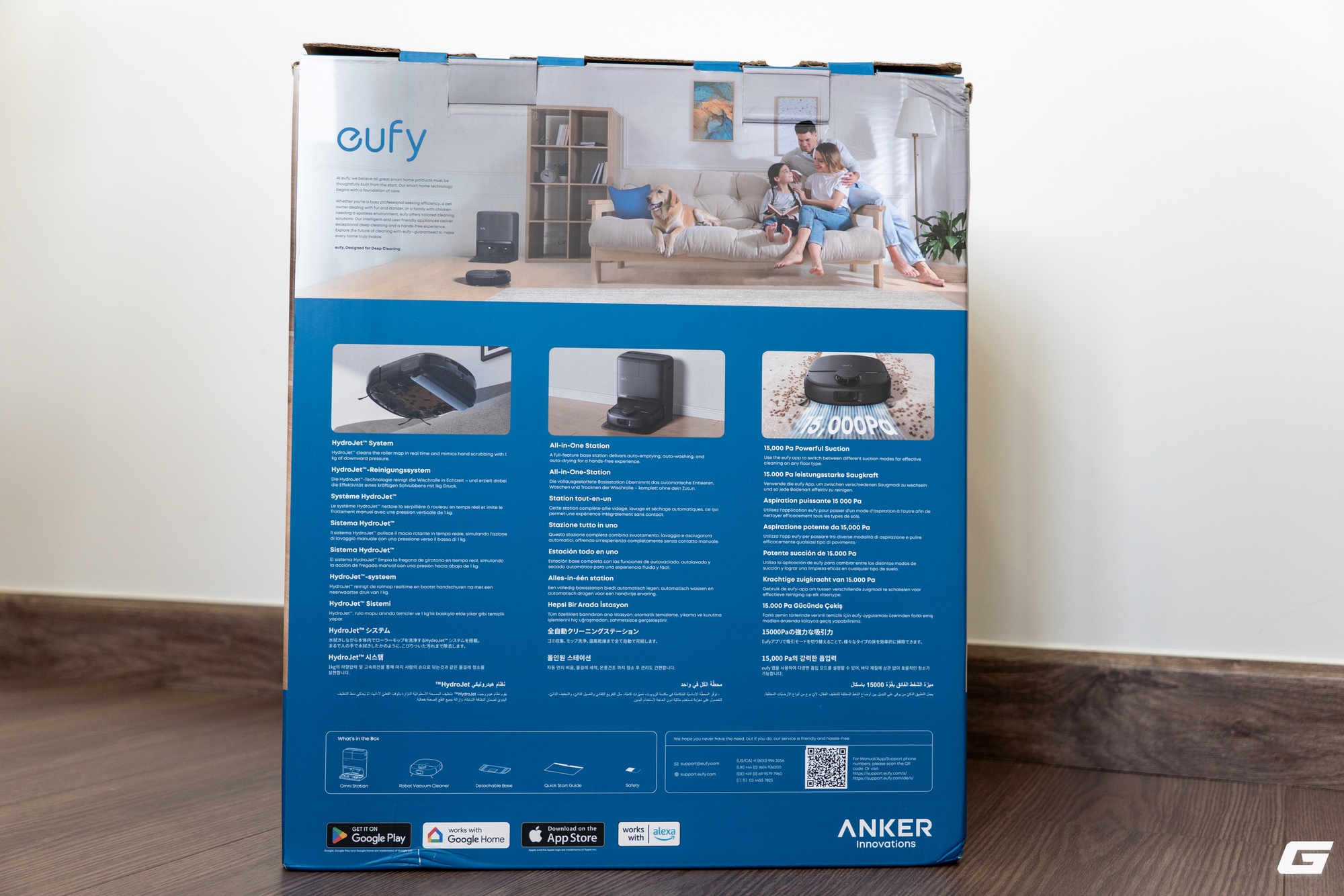 Tr&ecirc;n s&agrave;n eufy Omni C28: Lực h&uacute;t si&ecirc;u mạnh, con lăn lau s&agrave;n kiểu robot ngh&igrave;n đ&ocirc;, gi&aacute; chỉ bằng một nửa - Ảnh 2.