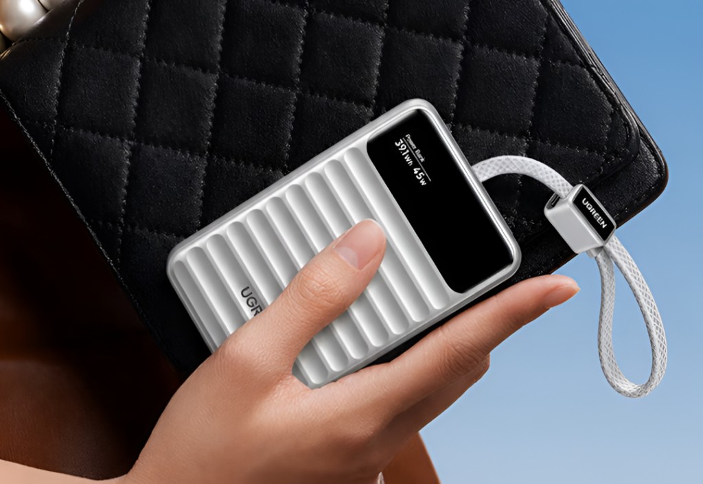 Ugreen ra mắt pin dự ph&ograve;ng c&oacute; c&aacute;p USB-C t&iacute;ch hợp, gi&aacute; khoảng 760.000 đồng- Ảnh 1.