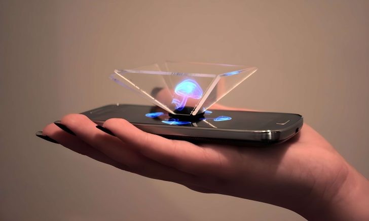 Samsung làm màn hình holographic không kính, Apple có thể dùng cho Spatial iPhone - Ảnh 1.